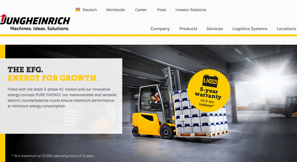 Jungheinrich Lift Truck Corporation